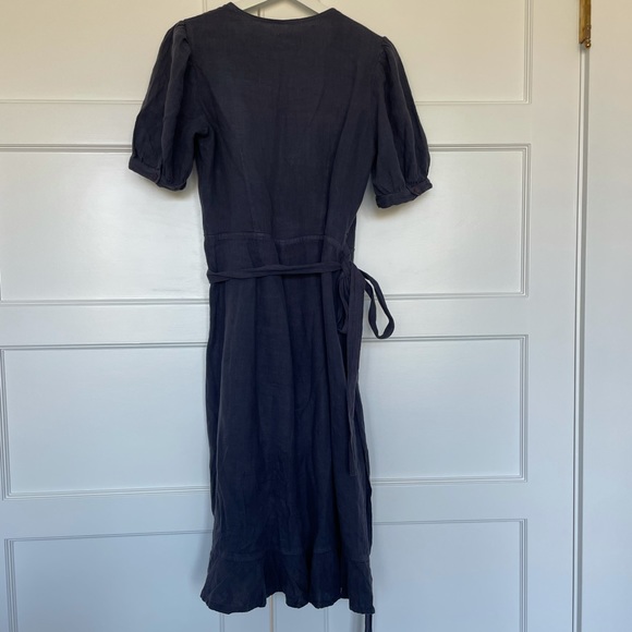 Honorine Women’s Wrap V-Neck Dress - Picture 3 of 4